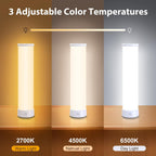 15000 Lux Light Therapy Lamp, UV-Free Full-Spectrum Sunlight Lamp with 3 Color Temperatures, Adjustable Brightness, Timer & Memory Function, Remote Control for Home & Office