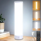 15000 Lux Light Therapy Lamp, UV-Free Full-Spectrum Sunlight Lamp with 3 Color Temperatures, Adjustable Brightness, Timer & Memory Function, Remote Control for Home & Office